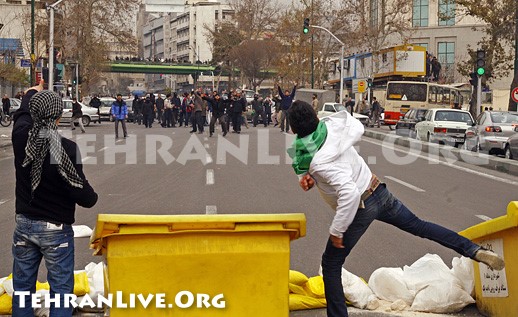 War In Tehran Streets on Ashura